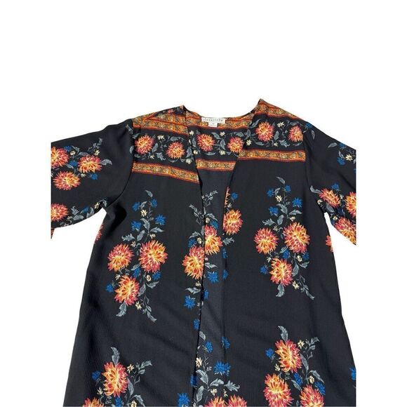 LoveRiche long sleeve full length kimono with pockets - Picture 5 of 5